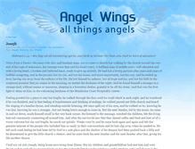 Tablet Screenshot of angelwings.com